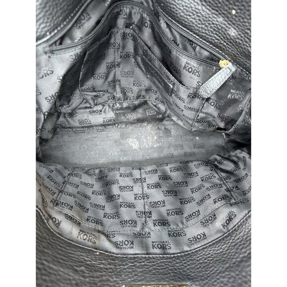 Michael Kors Black Satchel Leather Handbag no strap - Picture 8 of 8